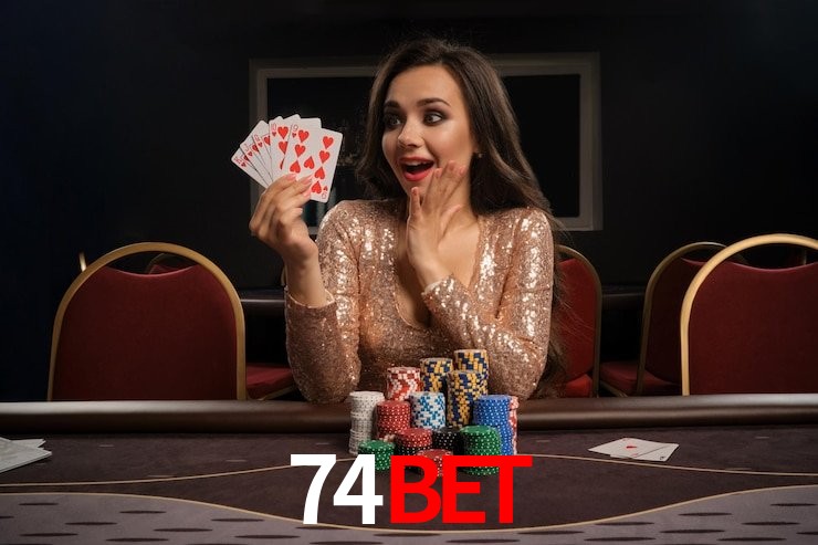 Interface do App 74BET